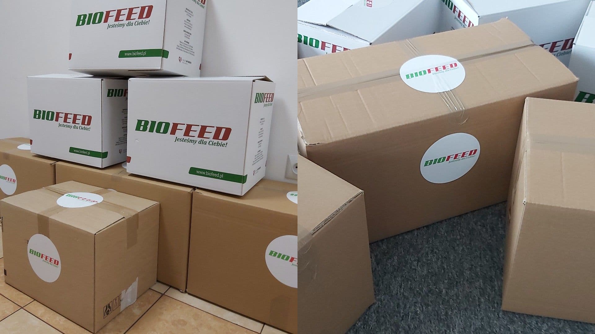 Środki opatrunkowe i medyczne przekazane przez BIOFEED trafią na Ukrainę.